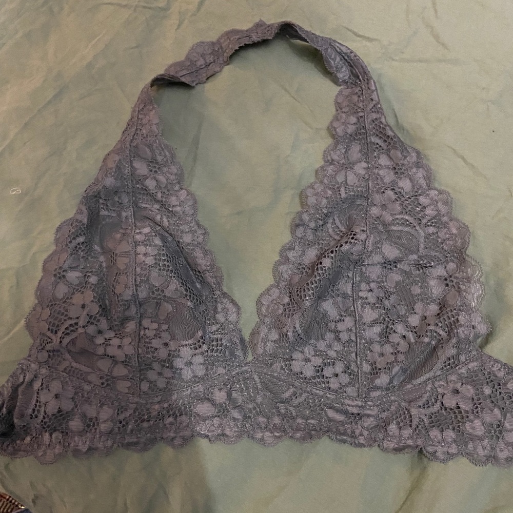 Free People Gray Bralette